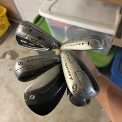 THREE GOLF CLUB SETS