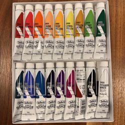 Holbein Acrylic Gouache - 18 Tube Set + 3 extra Tubes