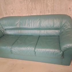 Leather sofa