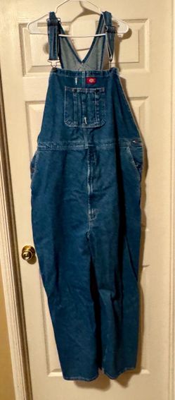 MENS DENIM DICKIES OVERALLS