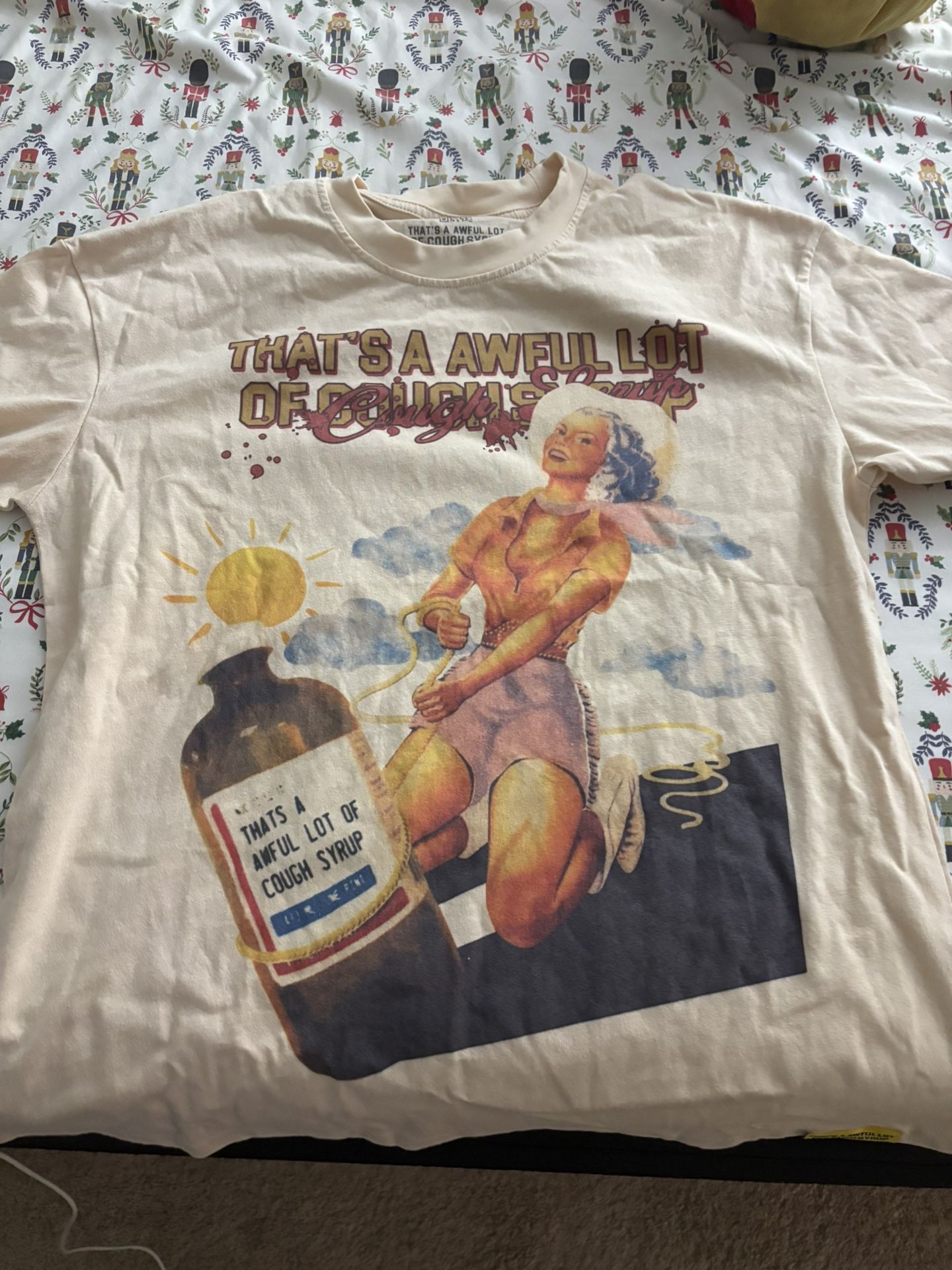 Awful lot of cough syrup shirt