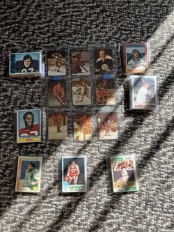 70s early 80s sports cards packs $15 each basketball baseball football hockey