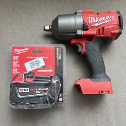 Milwaukee m18 fuel 🔥 high torque 1000 lbs 4 speed 1/2” impact wrench with new 4.0 battery XC