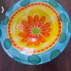 Colorful Flower Bowl 