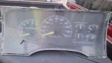 Cluster  chevy 1995 to 1999