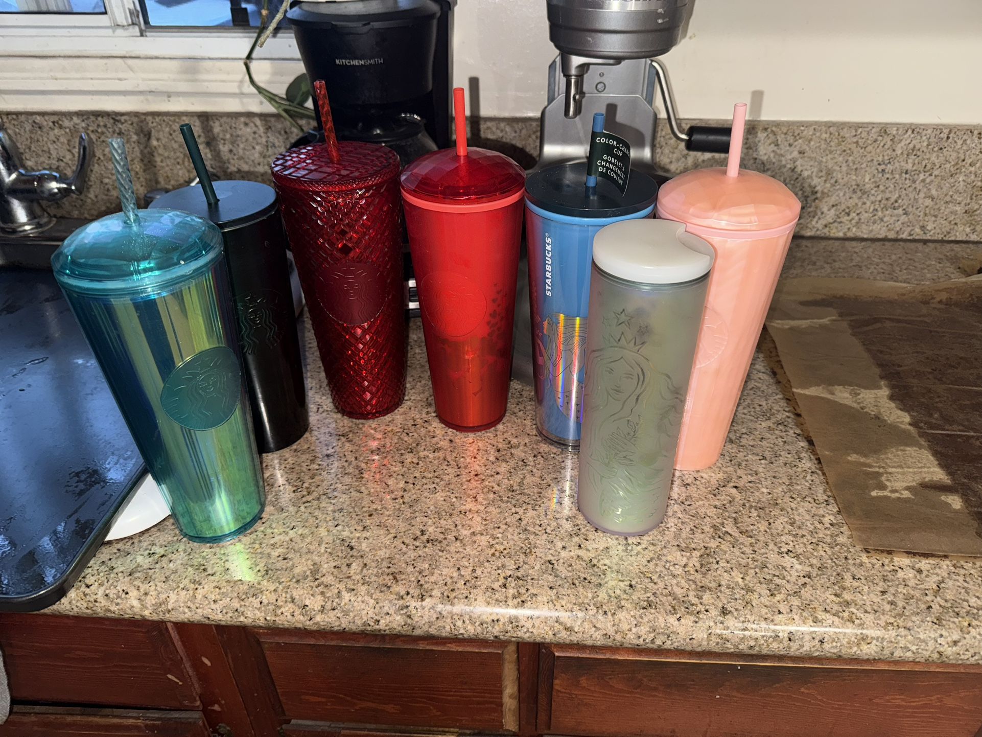Starbucks cups
