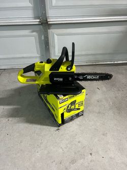 RYOBI ONE+ HP 18V Brushless 10 in. Battery Chainsaw (Battery Not Included)