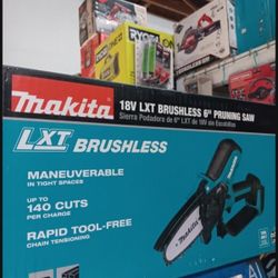 Makita 18V LXT Brushless 6" Pruning Saw.  Tool-Only 