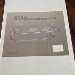 Hotel Style Towel Rack