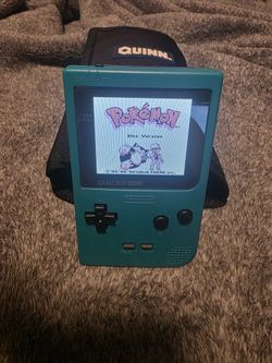 Nintendo Gameboy Pocket Teal IPS Q5 Screen Upgrade