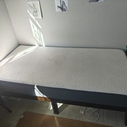 twin size bed with mattress 