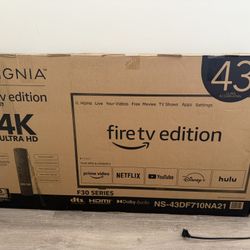 🖥️ Insignia 43” 4K Fire TV Edition – Smart TV with Voice Remote