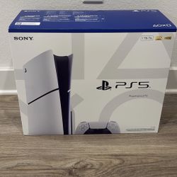 New Slim PS5 Disc Edition With 1TB