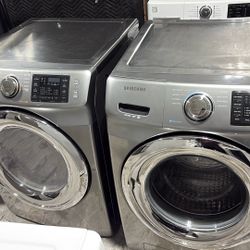 Samsung Frontload Washer Gas Dryer Set