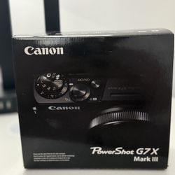 Canon G7x  Mar III