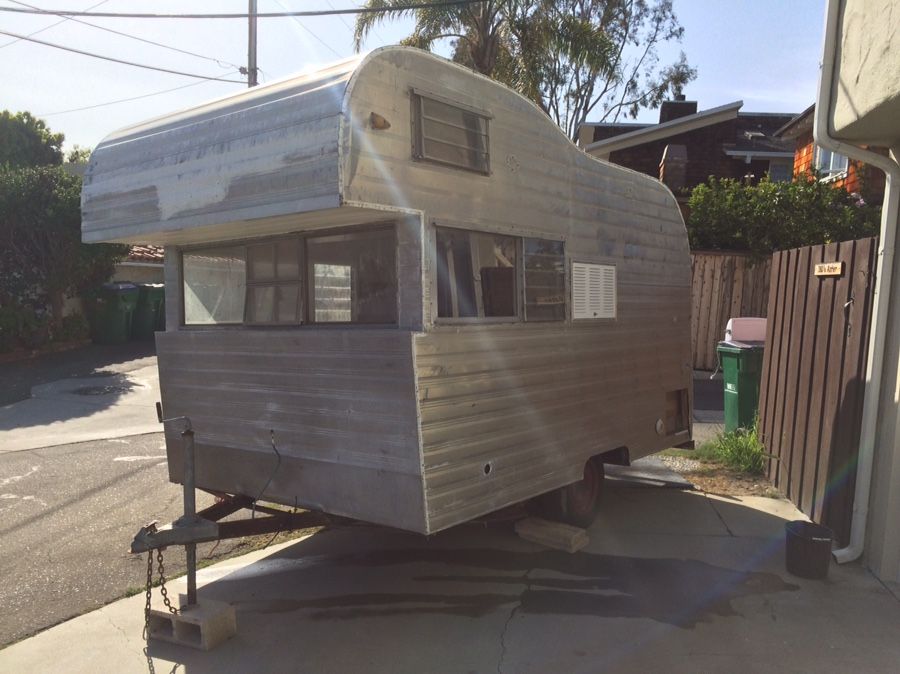 1963 fireball vintage travel trailer