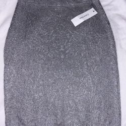 NWT Calvin Klein Gray Skirt 
