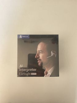 Al Interpreter Earbuds W4 Pro