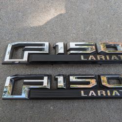 Ford F150 Lariat Fender Emblem 