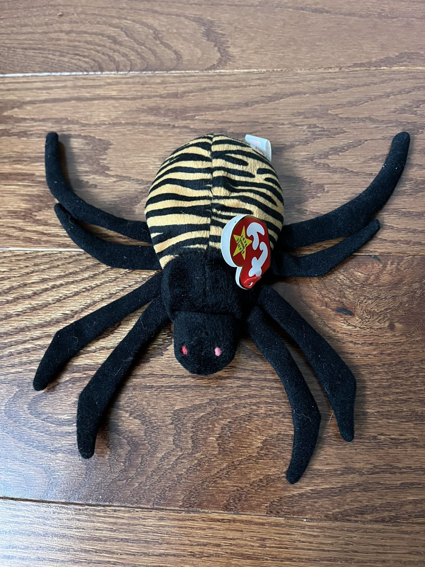 Vintage 1996 Spinner The Ty Spider Beanie Baby