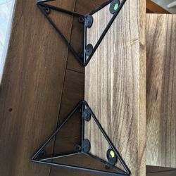 3 Matching Wood Shelves