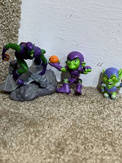 Marvel Green Goblin Lot of 3 figure 2-5” tall