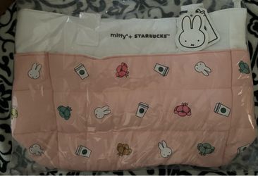 MIFFY + STARBUCKS TOTE - 2026 Forever Miffy Puffer Tote