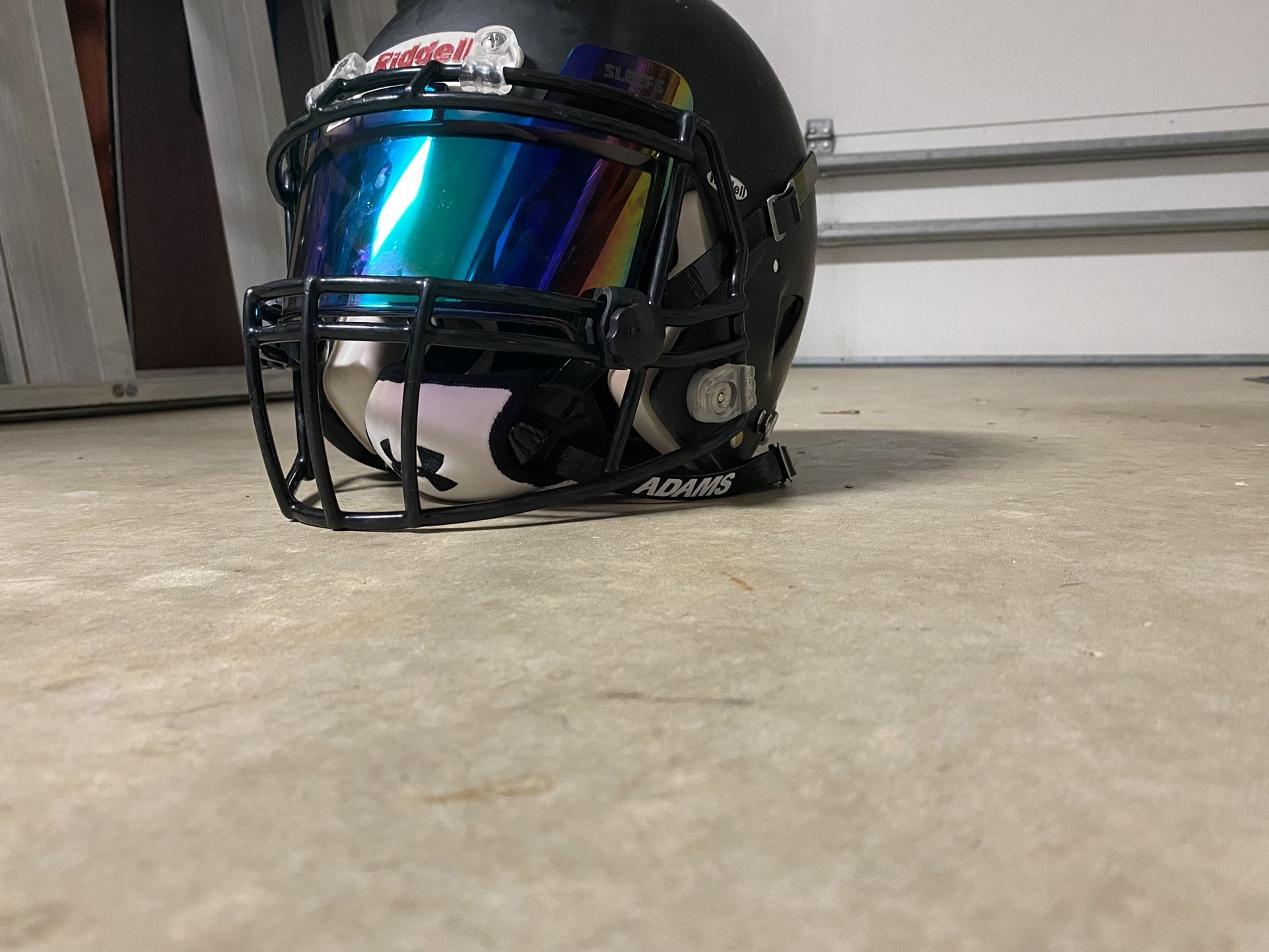 Riddell Speed With or Without Reefs Rainbow Tinted Visor and Clear Visor