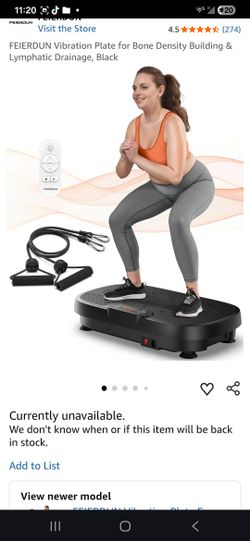 Vibration Plates Exercises Machines With Remote And Resistant Bands