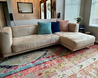 Modular Microfiber Couch