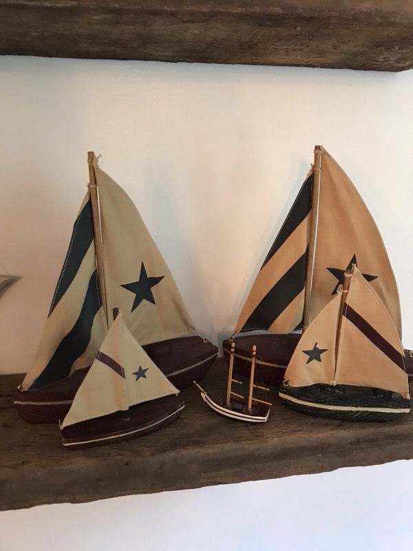Wooden Sailboats