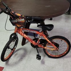 Dynacraft Firestorm Orange, Red Boys Kids 18"in Bike 