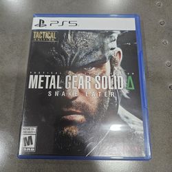 PS5 Game: Metal Gear Solid Delta Snake Eater 