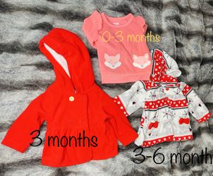 Baby girl winter sweater & onesie
