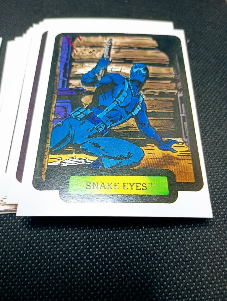 G.I. JOE 1987 Comic Images Arah Files Incomplete Set Of 52 Of 55 Cards