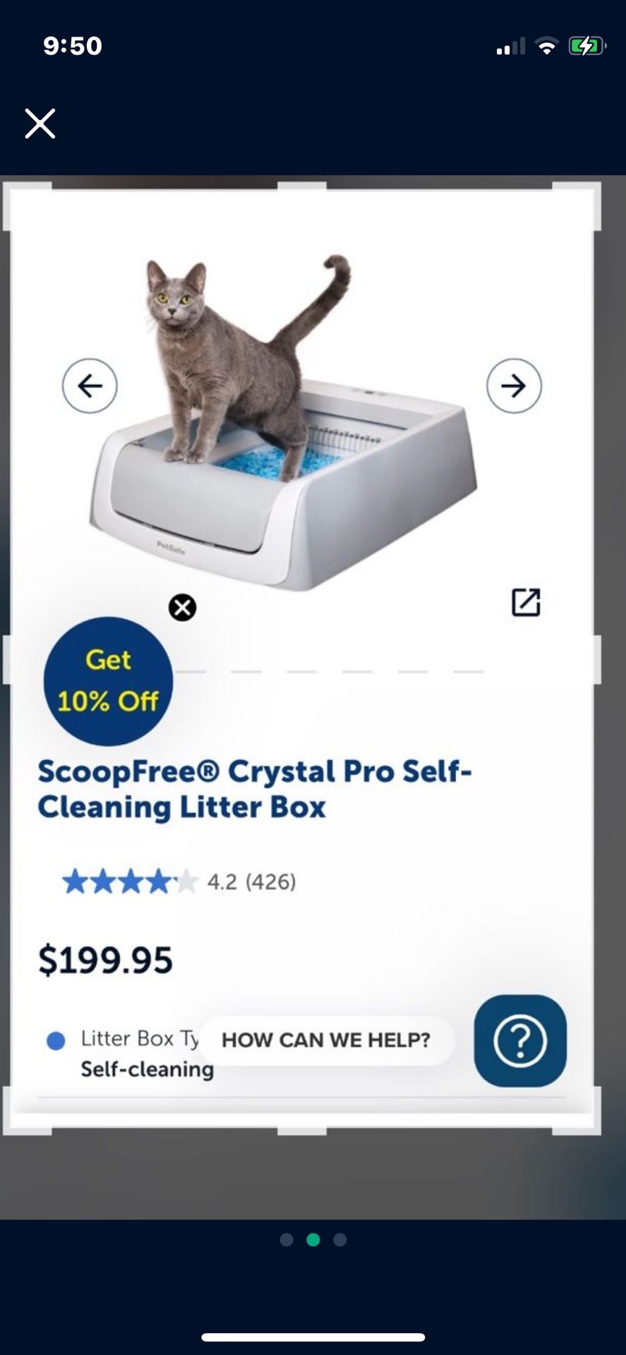 Pet safe Automatic Cat Litter Box