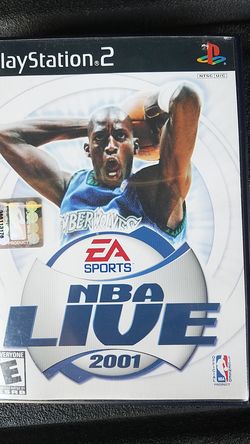 NBA Live 2001 -PS2