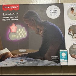 Brand new Fisher-Price Lumalou Bedtime Routine System