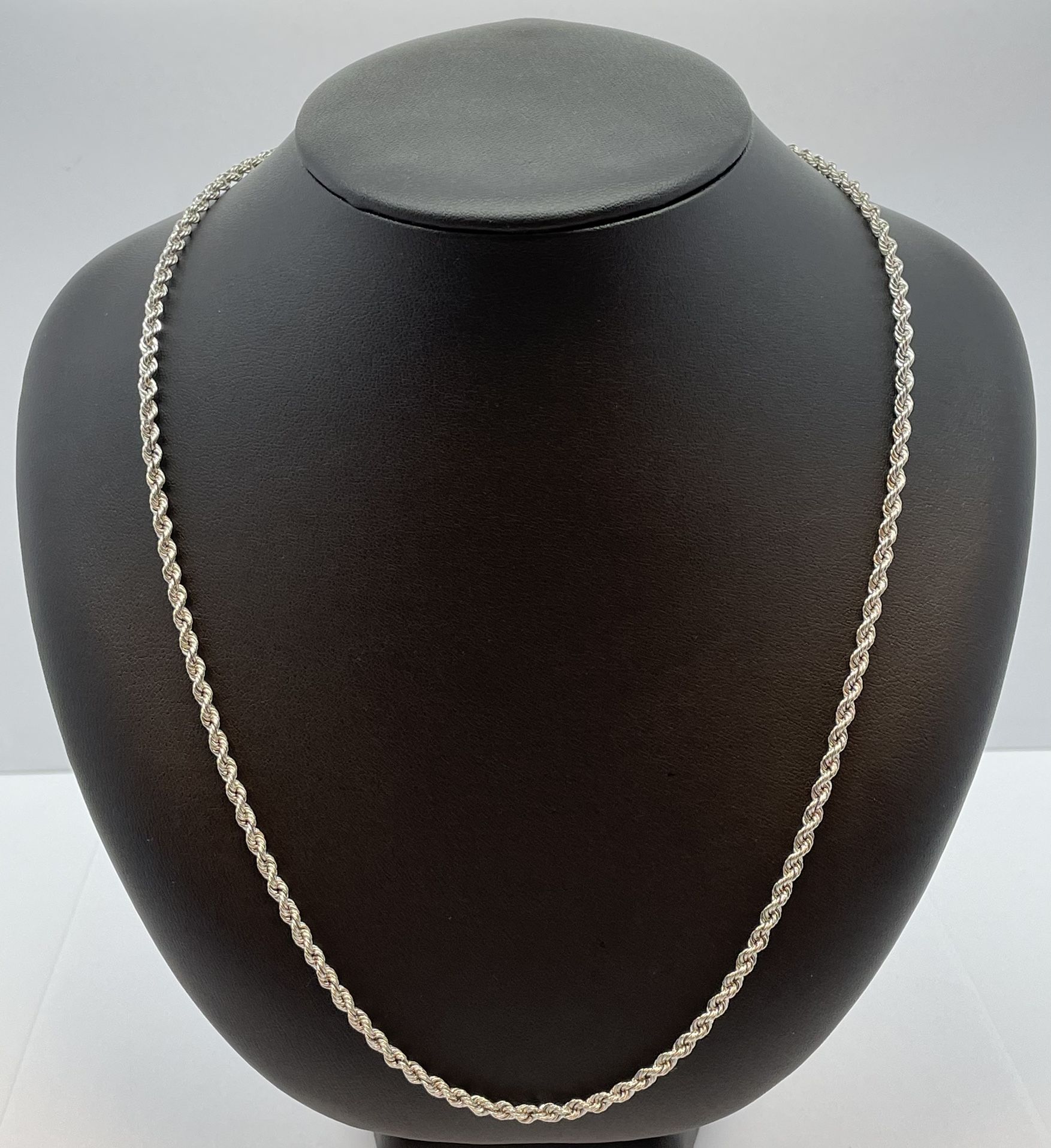 14K W/Gold Rope Chain