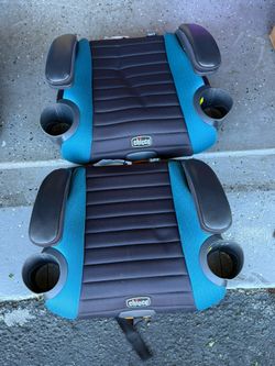 2 Chicco GoFit Plus Booster Seats