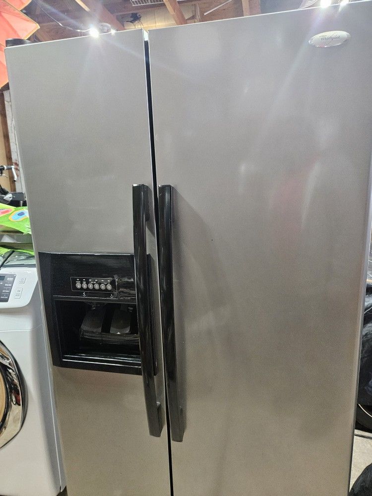 Whirlpool Stainless Side By Side Ftidge