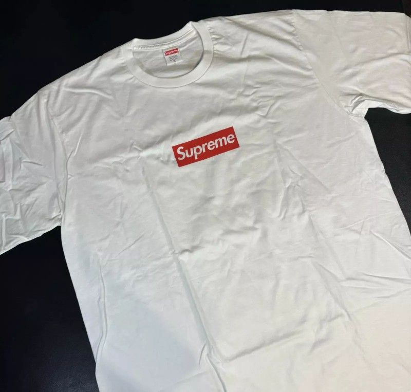 Supreme LA Box Logo Tee"White'