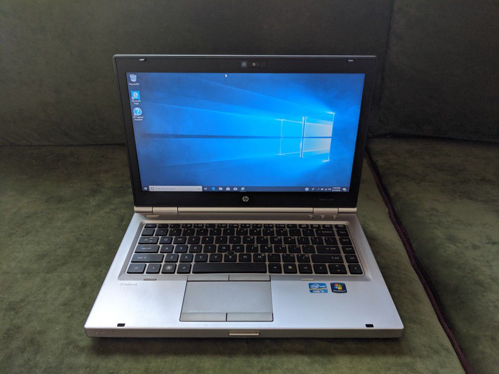 HP Elitebook Windows 10 Pro Laptop