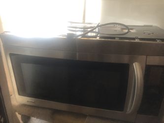 Microwave - kenmore elite over the range Paid $900 New Technique also For Rectangular Cookware