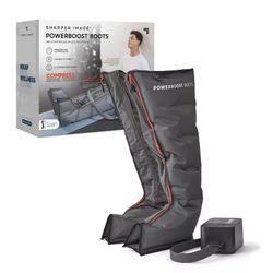 SHARPER IMAGE THERABODY LEG COMPRESSION BOOTS *NEW*