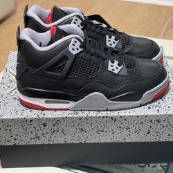 JORDAN 4 BRED REIMAGINED 6.5Y Grade School NEW