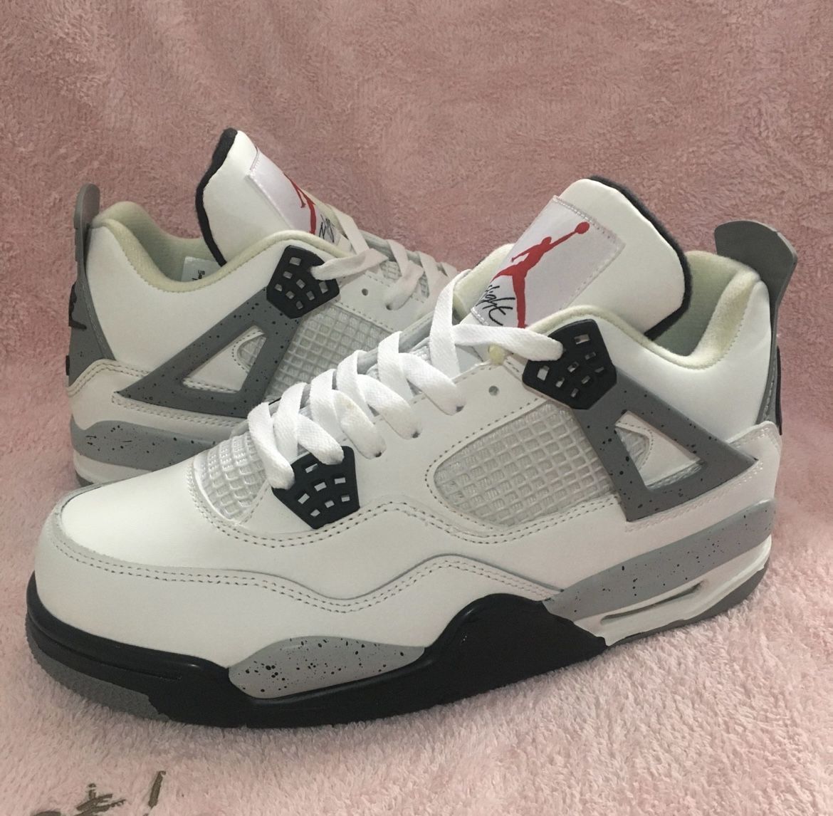Air Jordan White Cement 4 Brand New Size 12