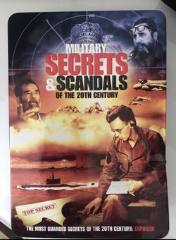 Dvd- MILITARY SECRETS & SCANDLS