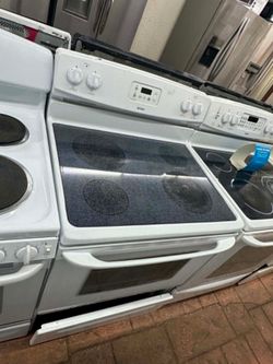 White Electric Stove $300