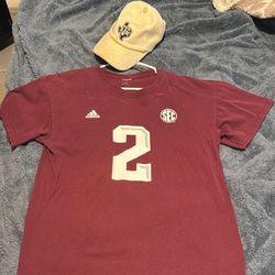 Manziel Texas A&M Shirt and Hat